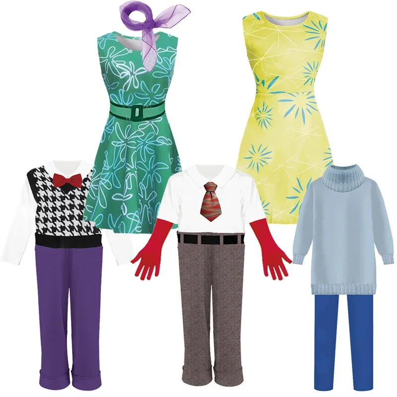 Аниме фильм Inside2 Joy косплей костюм Sadness Anger Fear Disgust маскировочный наряд для взрослых детей костюм для вечеринки на Хэллоуин ролевые игры
Аниме фильм Inside2 Joy косплей костюм Sadness Anger Fear Disgust маскировочный наряд для взрослых детей костюм для вечеринки на Хэллоуин ролевые игры