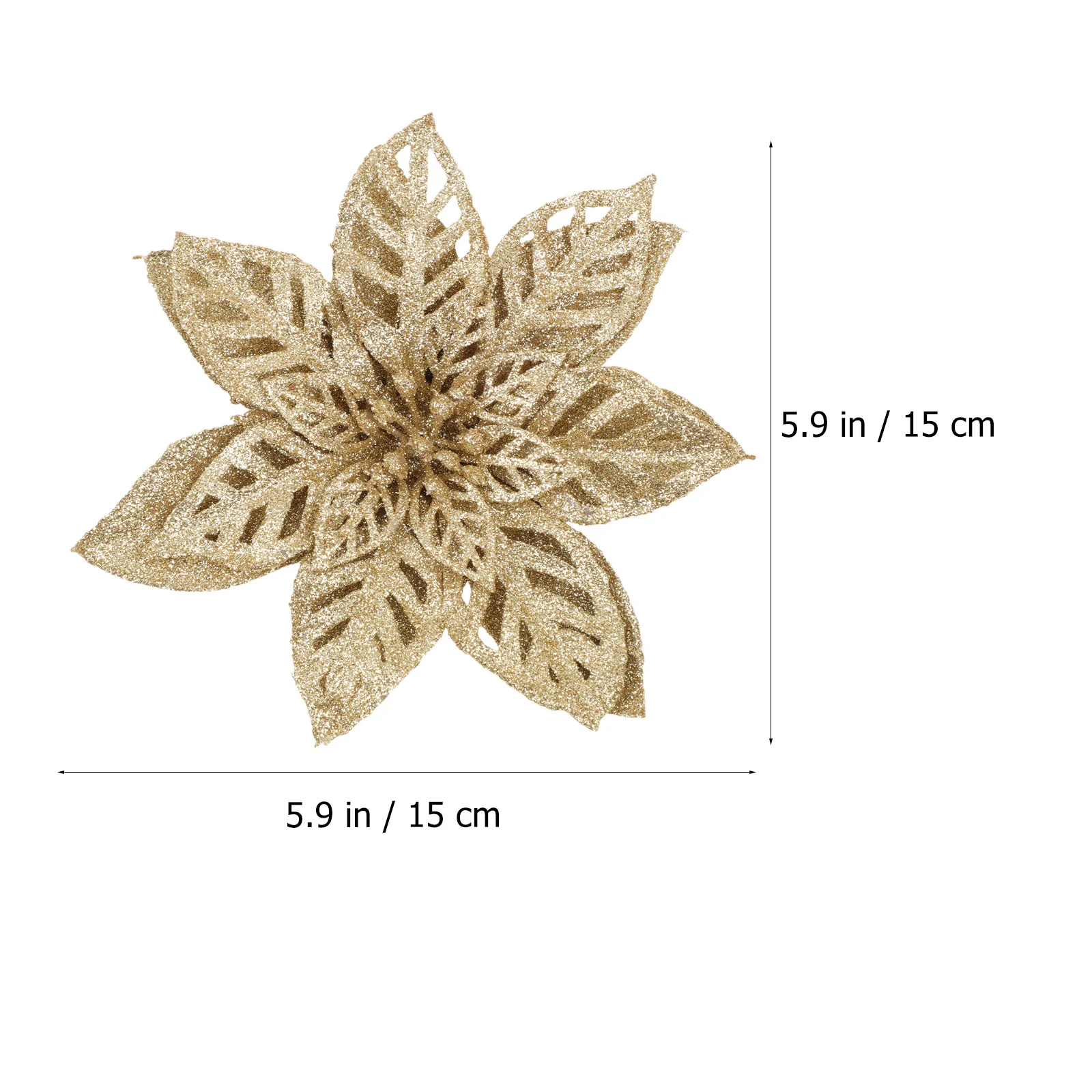 5pcs Glitter Christmas Flower Decor Hollow Fake Xmas PE Material Home nament Bright Color Festival SuppliesFlower Arrangement
5pcs Glitter Christmas Flower Decor Hollow Fake Xmas PE Material Home nament Bright Color Festival SuppliesFlower Arrangement