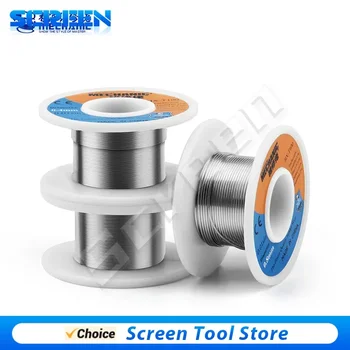 기계식 HX-T100 납땜 와이어 마일드 송진 코어, 아이폰 삼성 수리 도구, 50g, 0.3mm, 0.4mm, 0.5mm, 0.6mm, 0.8mm, 1mm, 1.2mm