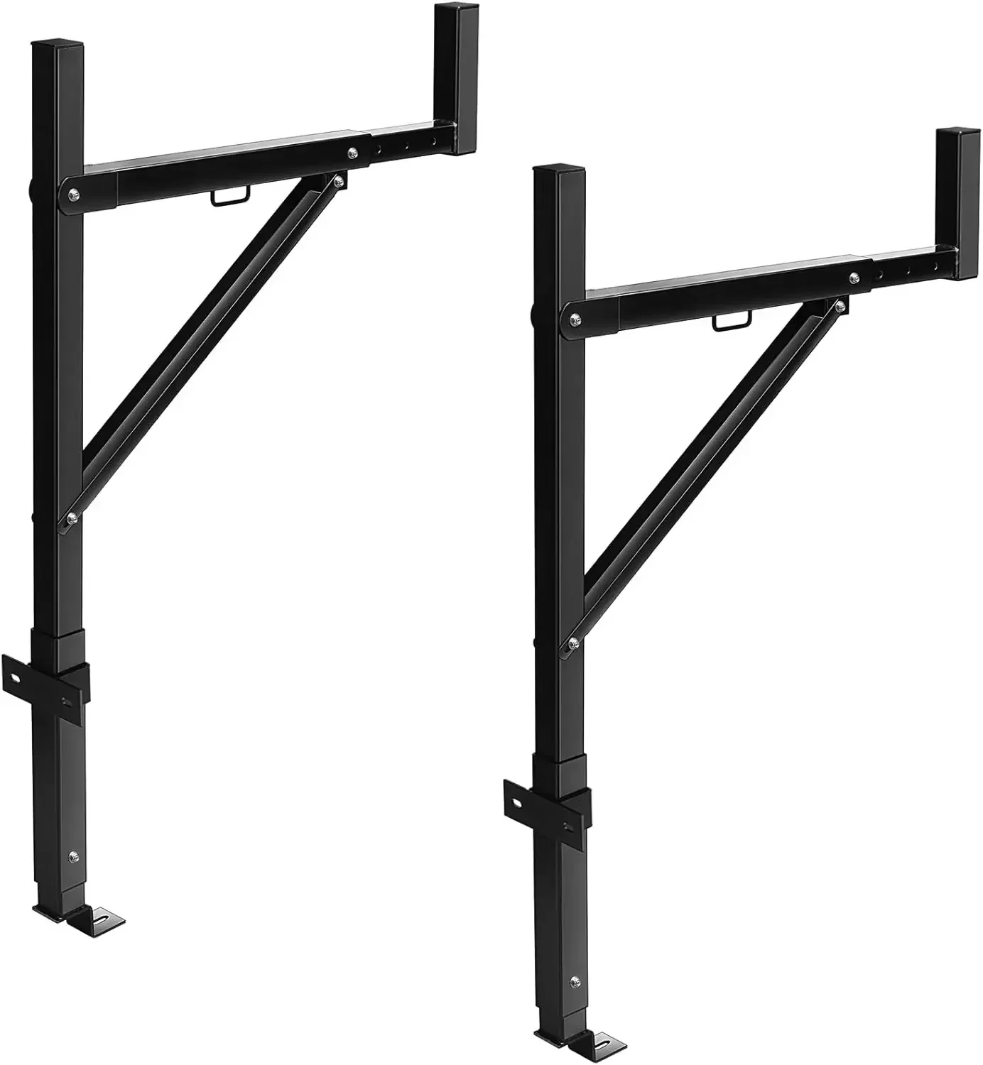 Truck Rack, 19-34inch Extendable Truck Ladder Rack, 38.6"-43.6" Adjustable Height, 250 lbs Capacity Steel Ladder Rack for Truck
Truck Rack, 19-34inch Extendable Truck Ladder Rack, 38.6"-43.6" Adjustable Height, 250 lbs Capacity Steel Ladder Rack for Truck
