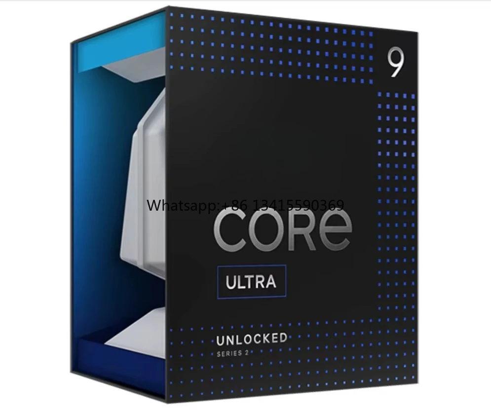 New Core Ultra 9 285K LGA 1851 14 Cores 6P+18E 14 Threads TOPS NPU 13 DDR5 Ram PCIE 5.0 AI Boost Gaming Desktop Processor
New Core Ultra 9 285K LGA 1851 14 Cores 6P+18E 14 Threads TOPS NPU 13 DDR5 Ram PCIE 5.0 AI Boost Gaming Desktop Processor
