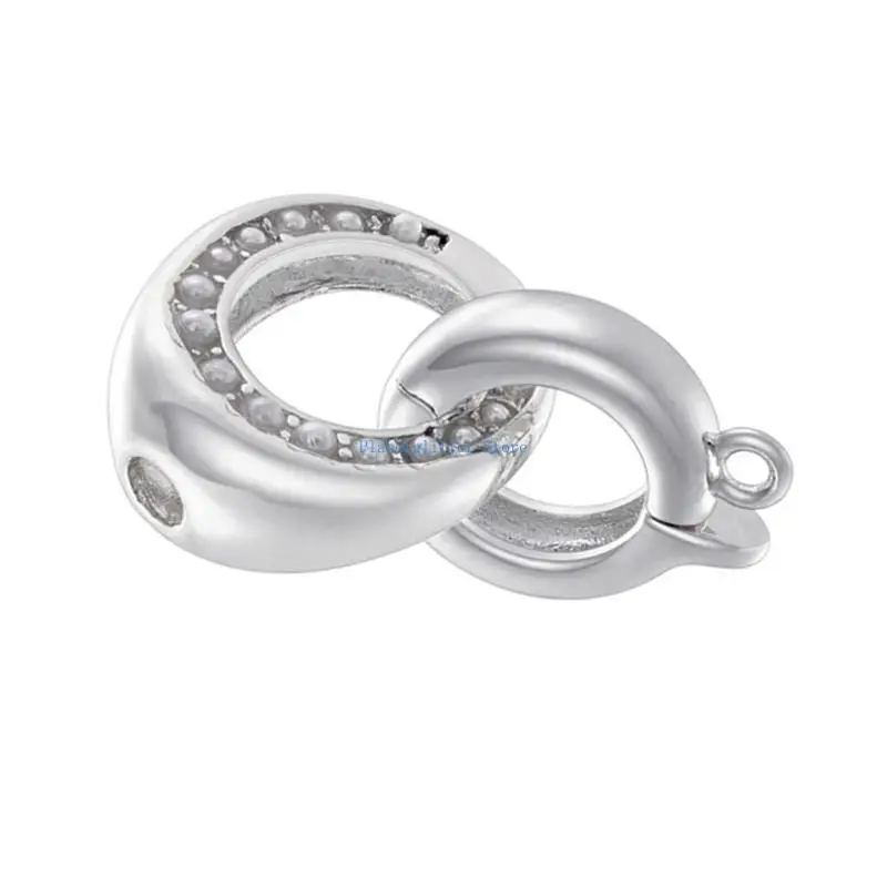 652B Fashionable Necklace and Bracelet Shortener Clasp with Cubic Zirconia Jewelry Accessory Connectors In Elegant Designs
652B Fashionable Necklace and Bracelet Shortener Clasp with Cubic Zirconia Jewelry Accessory Connectors In Elegant Designs