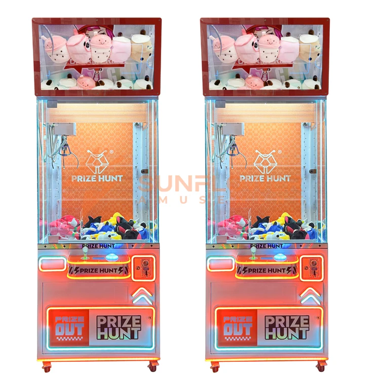 Coin Operated Crane Claw Machine for Sale Arcade Claw Crane Machine With Screen Plush Toys Claw Machine
Coin Operated Crane Claw Machine for Sale Arcade Claw Crane Machine With Screen Plush Toys Claw Machine