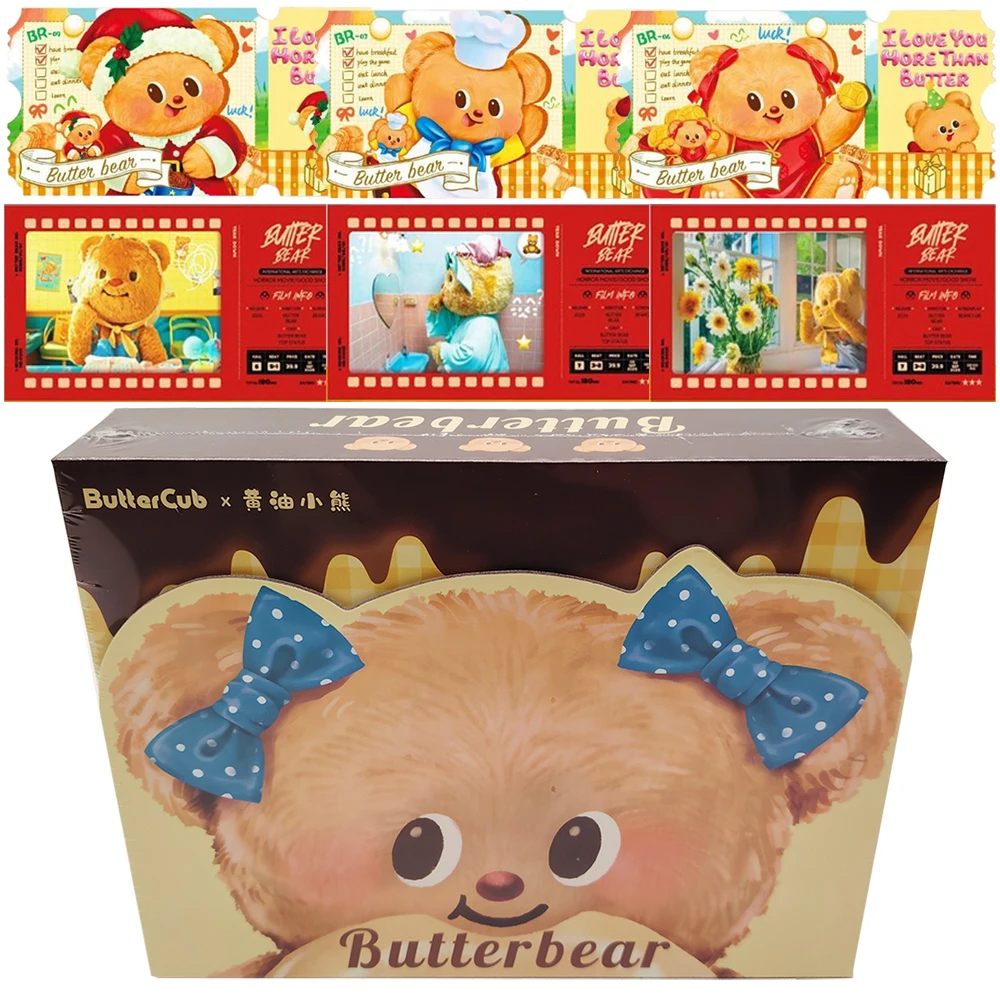 Butter Bear Collection Card Cute Healing Virtual Image Cartoon IP High Quality Ticket Stub Card Boys and Girls Hobbies Gift Toys
Butter Bear Collection Card Cute Healing Virtual Image Cartoon IP High Quality Ticket Stub Card Boys and Girls Hobbies Gift Toys