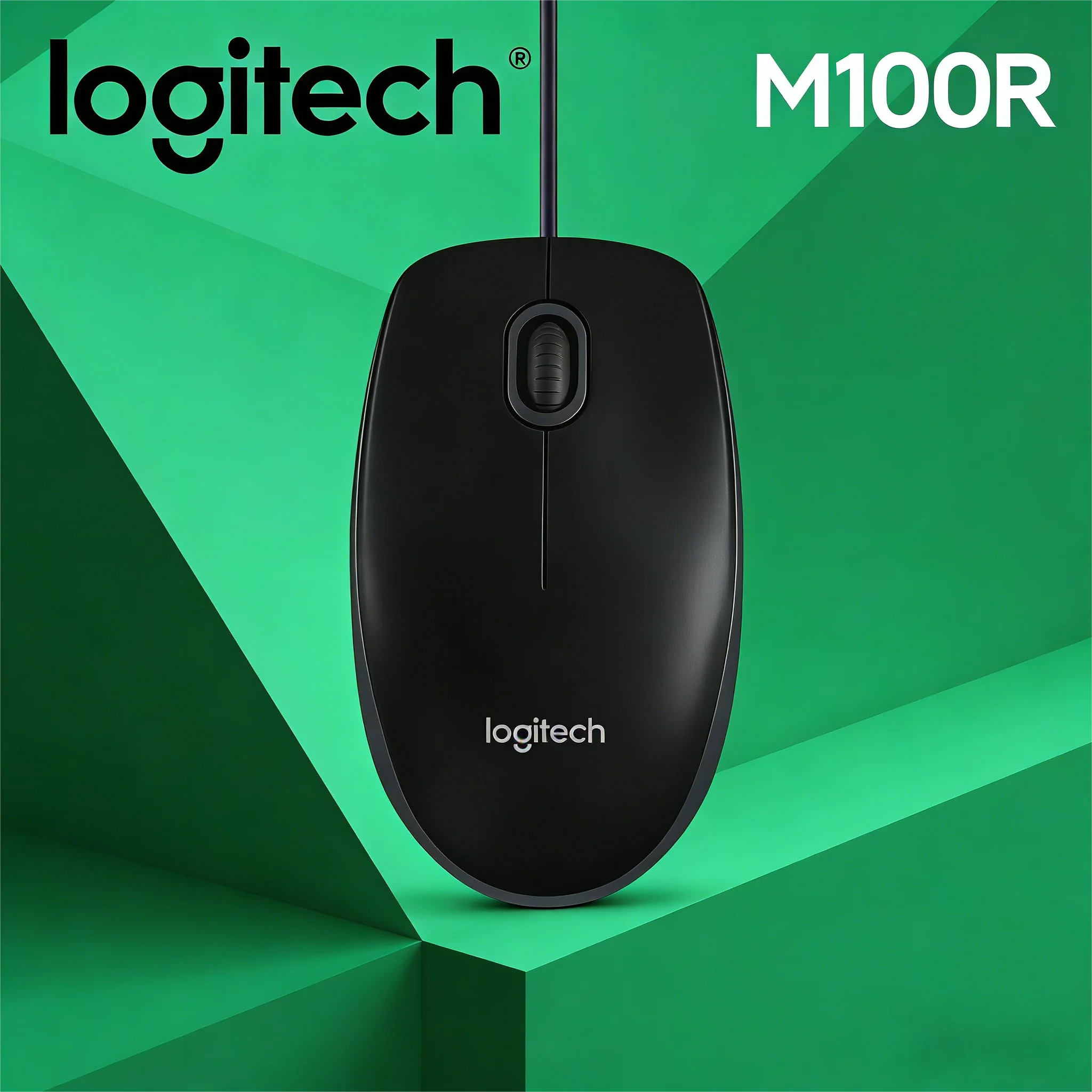 Проводная периферия Logitech M100R, прочная офисная мышь, USB-соединение для бизнеса и работы
Проводная периферия Logitech M100R, прочная офисная мышь, USB-соединение для бизнеса и работы