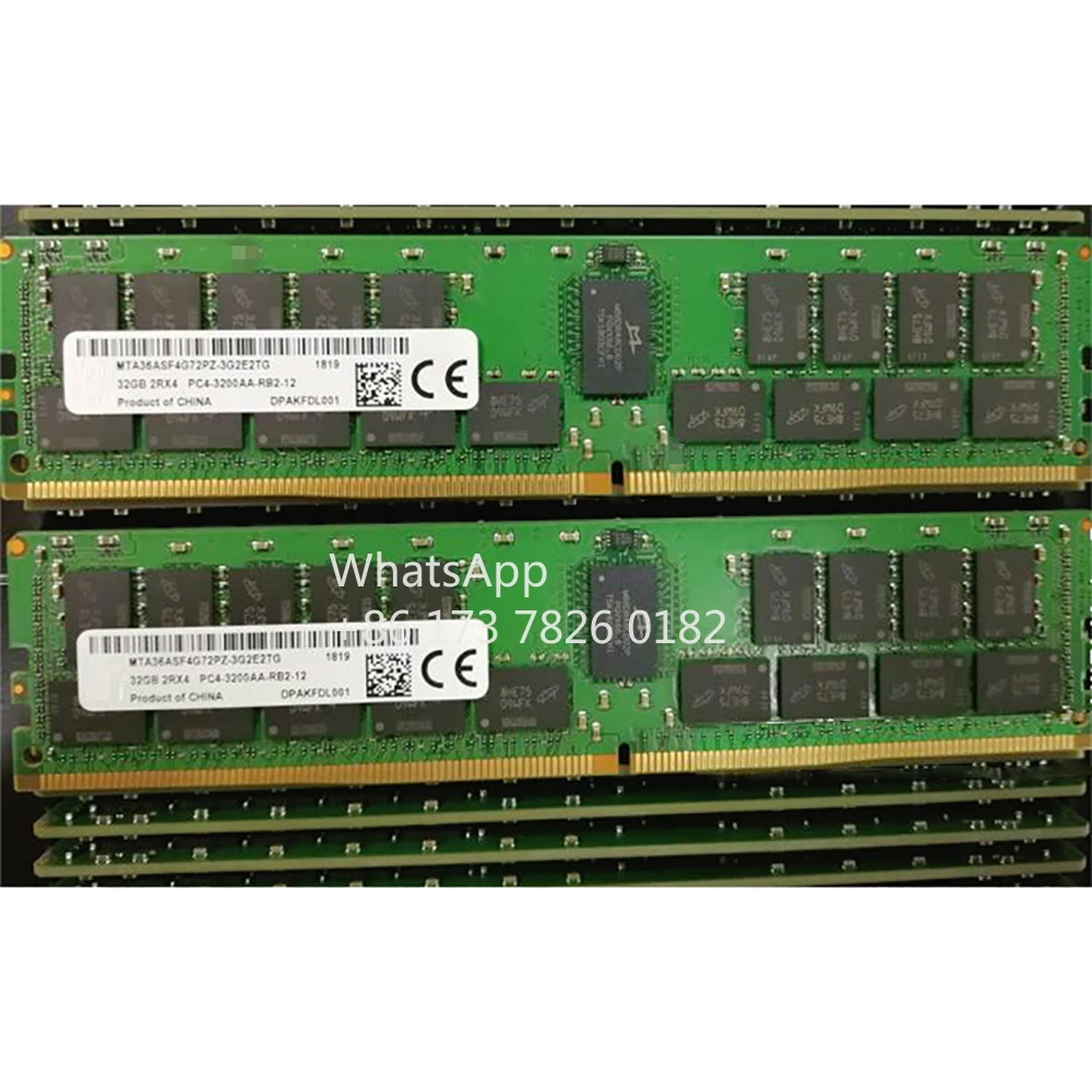 For MT RAM 32G 32GB 2RX4 DDR4 3200AA REG RDIMM MTA36ASF4G72PZ-3G2E2TG/VG Server Memory
For MT RAM 32G 32GB 2RX4 DDR4 3200AA REG RDIMM MTA36ASF4G72PZ-3G2E2TG/VG Server Memory