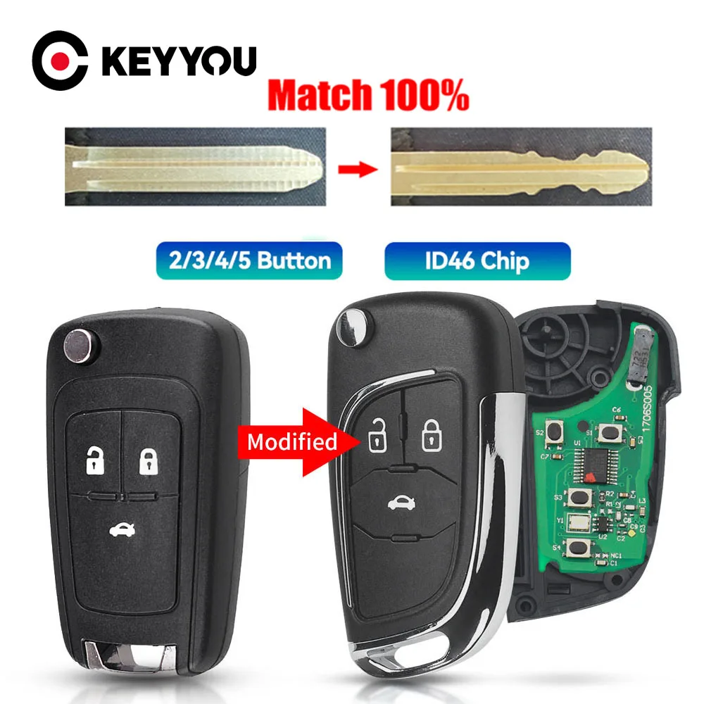 KEYYOU с режущей услугой 2/3/4BT автомобильный дистанционный ключ 315/433 МГц ID46 чип для OPEL Astra J Corsa E Insignia Zafira C 2009-2016
KEYYOU с режущей услугой 2/3/4BT автомобильный дистанционный ключ 315/433 МГц ID46 чип для OPEL Astra J Corsa E Insignia Zafira C 2009-2016