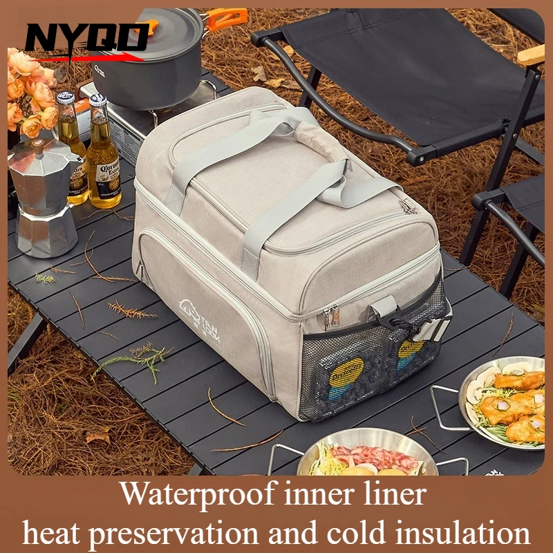 Outdoor camping bag, camping convenience hand-held insulated bag, sports outdoor, outdoor ice bag, large capacity insulated bag
Outdoor camping bag, camping convenience hand-held insulated bag, sports outdoor, outdoor ice bag, large capacity insulated bag