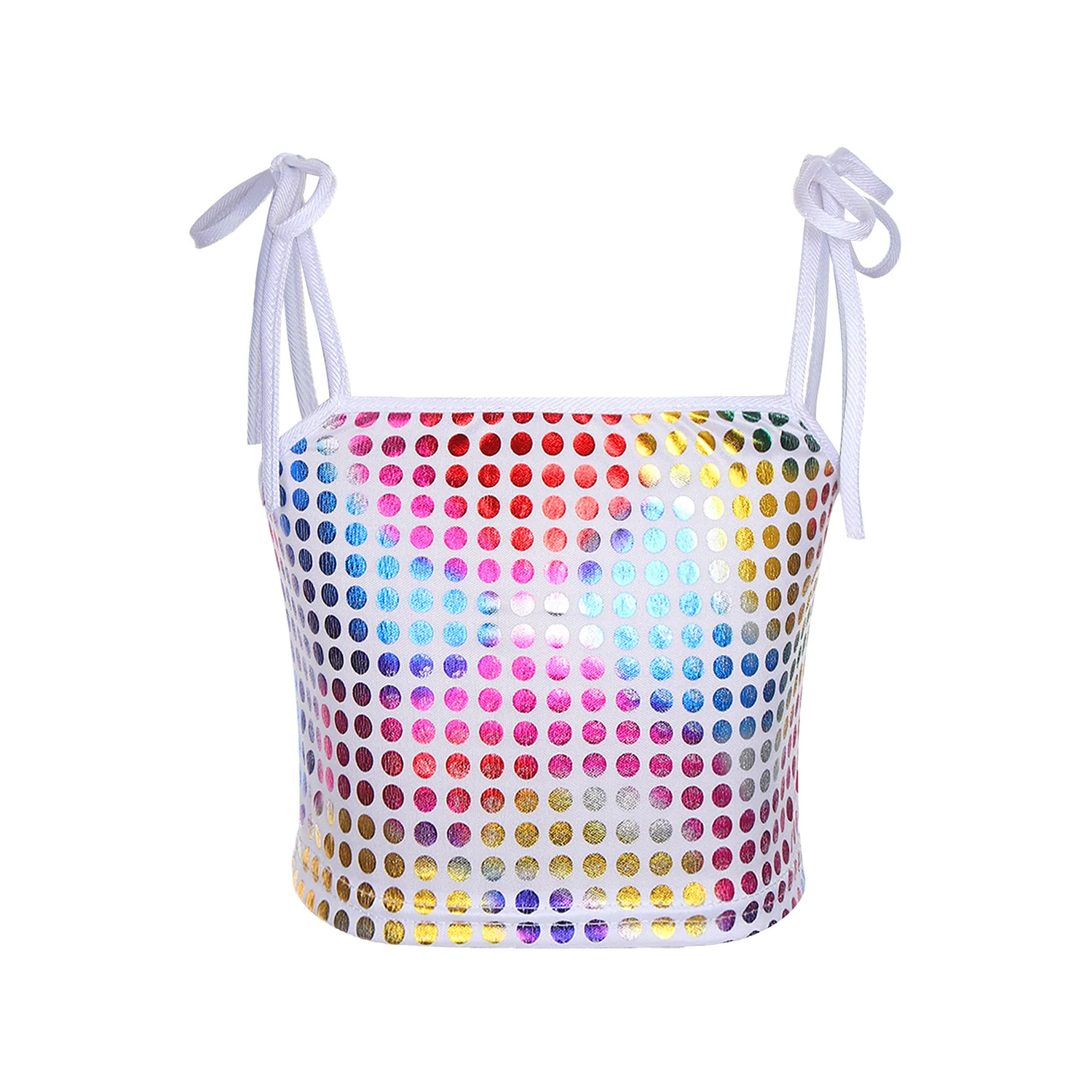 Fashion Kids Girls Crop Tops Sleeveless Sequins Tank Top Vest for Jazz Dance Hiphop Stage Performance Costume Children Clothing
Fashion Kids Girls Crop Tops Sleeveless Sequins Tank Top Vest for Jazz Dance Hiphop Stage Performance Costume Children Clothing