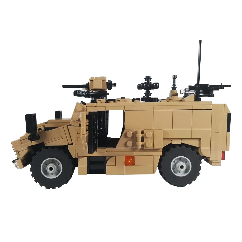 MOC VBMR-L Serval Armoured Cars Of France Bricks Model France Military Armored Car Building Blocks Assembly Toys Kids DIY Gifts
MOC VBMR-L Serval Armoured Cars Of France Bricks Model France Military Armored Car Building Blocks Assembly Toys Kids DIY Gifts