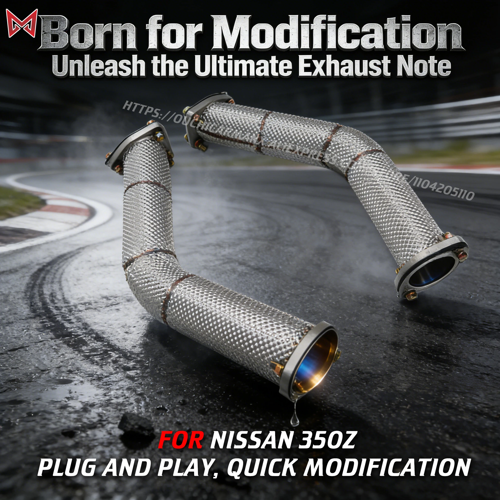 Выхлоп MANX для катализированной водосточной трубы NISSAN 350Z Catless SS304, производительная труба, бесплатная модернизация теплового экрана
Выхлоп MANX для катализированной водосточной трубы NISSAN 350Z Catless SS304, производительная труба, бесплатная модернизация теплового экрана