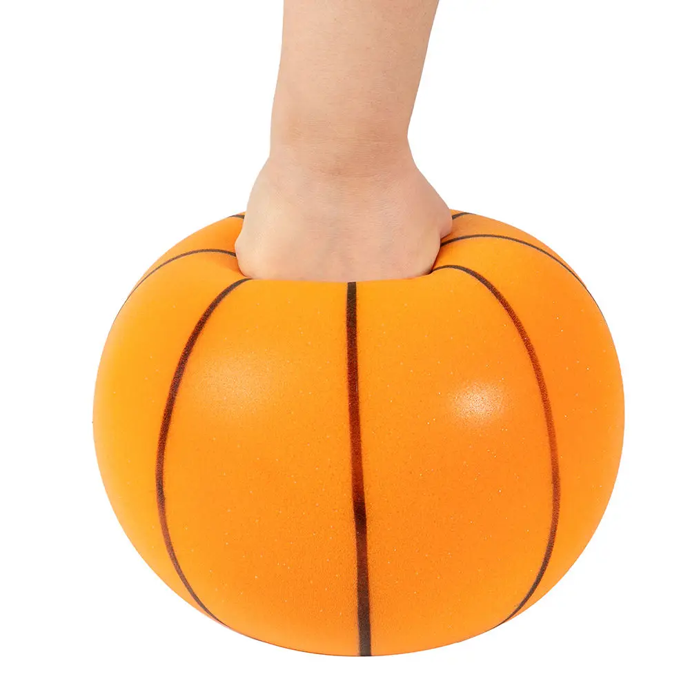 Lightweight 24cm Indoor Low Noise Ball High-density Pu Foam Basket Balls Basketball Silent Ball for Kids
Lightweight 24cm Indoor Low Noise Ball High-density Pu Foam Basket Balls Basketball Silent Ball for Kids