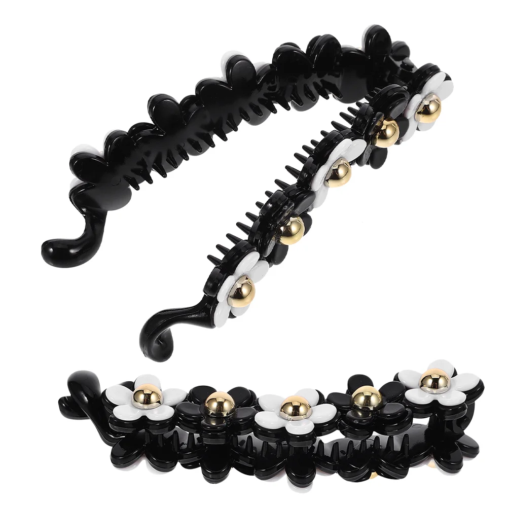 2Pcs Banana for Thick Fine Hair Vintage Ponytail Banana Clips Hair Holder Plastic Large Clips Accessories
2Pcs Banana for Thick Fine Hair Vintage Ponytail Banana Clips Hair Holder Plastic Large Clips Accessories