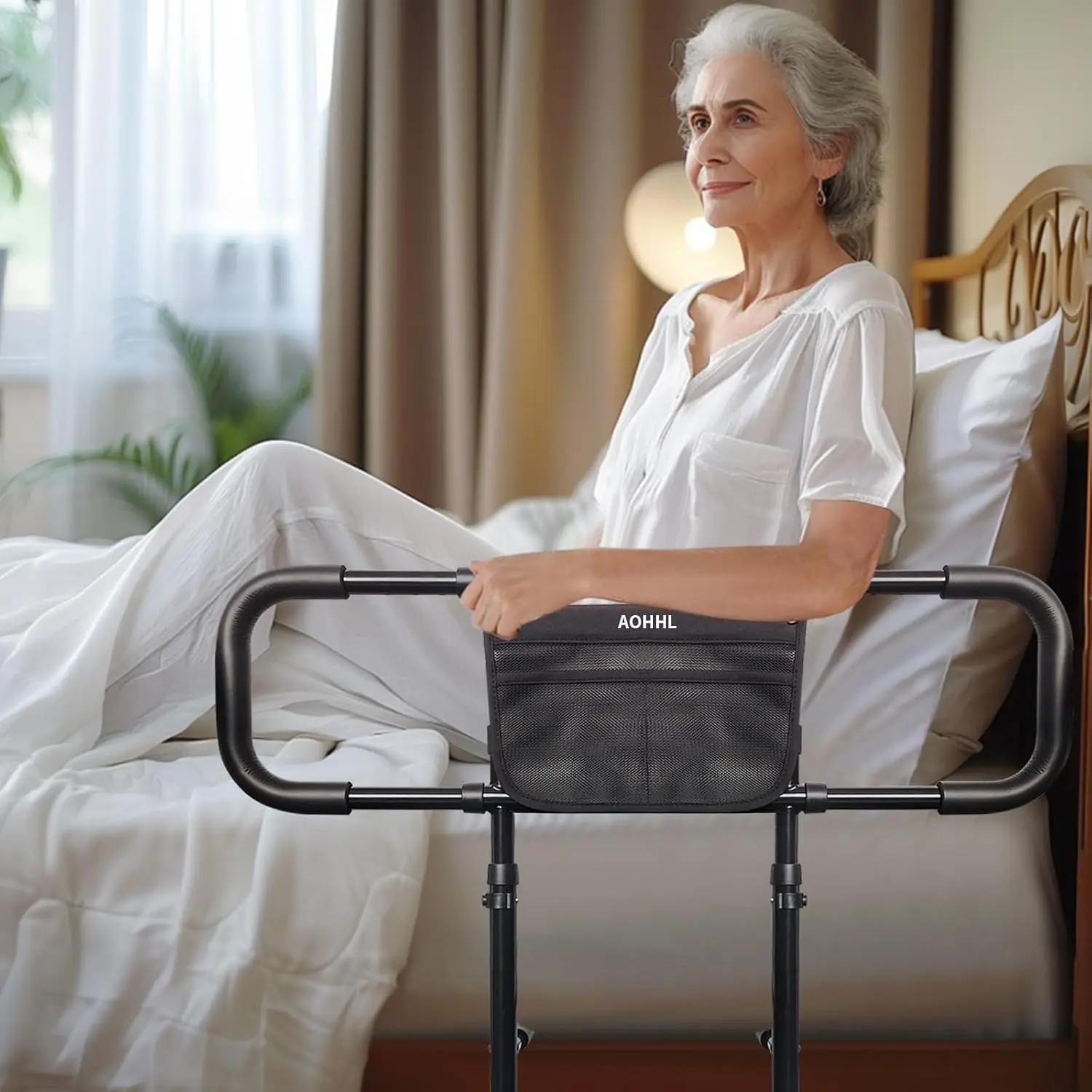 Bed Rails For Elderly Adults Safety With Adjustable Heights Storage Pocket Assist Support Side Railings For Seniors Citizens
Bed Rails For Elderly Adults Safety With Adjustable Heights Storage Pocket Assist Support Side Railings For Seniors Citizens