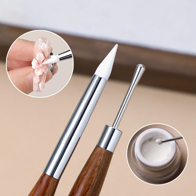 Double-ended Silicone Press Pen Flower Painting Brush Nail Supplies Carving Glitter Powder Sticker Manicure Tips Nail Art Tool
Double-ended Silicone Press Pen Flower Painting Brush Nail Supplies Carving Glitter Powder Sticker Manicure Tips Nail Art Tool