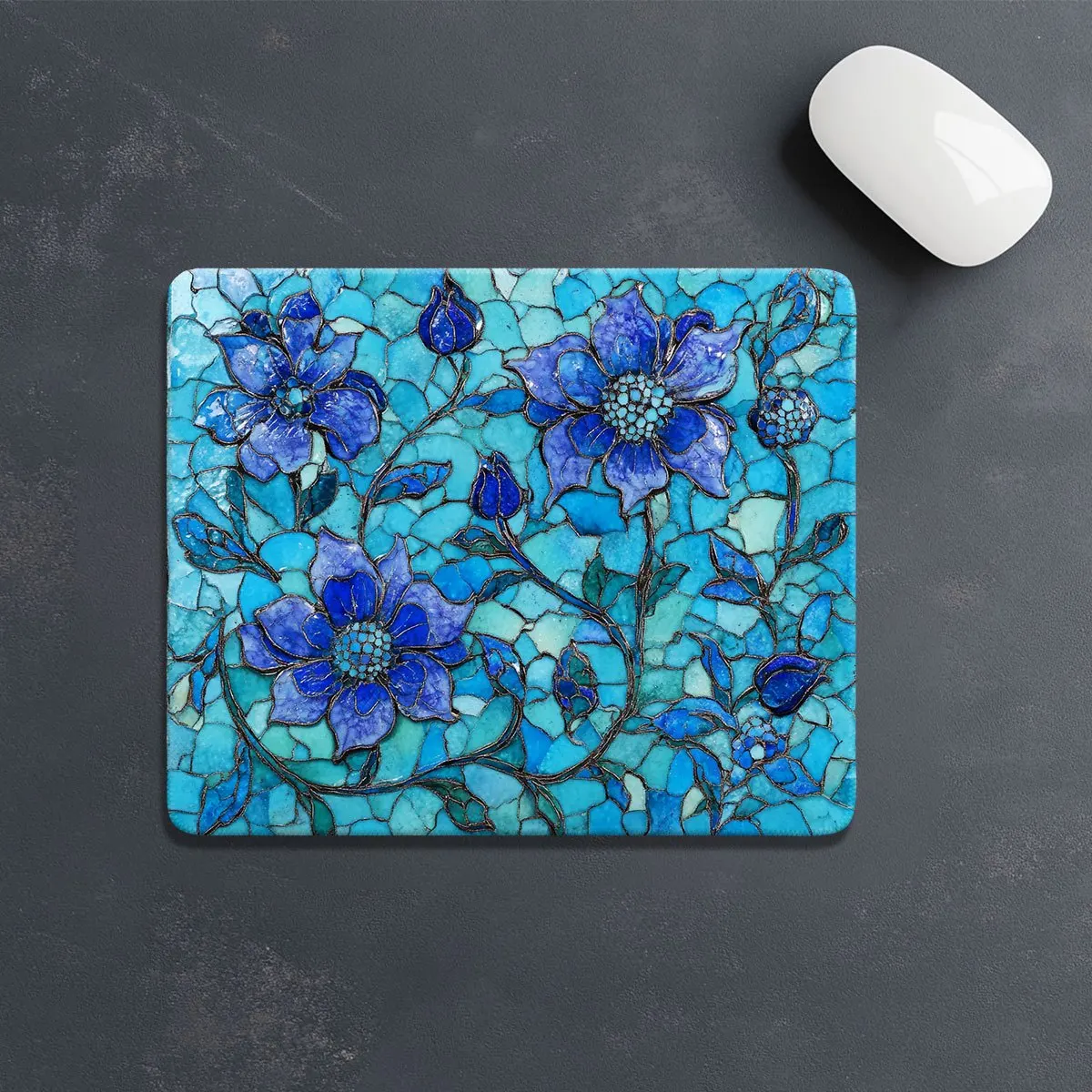 Mousepad is designed in Persian blue tile style which is washable The rubber base is comfortable to use and suitable for offices
Mousepad is designed in Persian blue tile style which is washable The rubber base is comfortable to use and suitable for offices