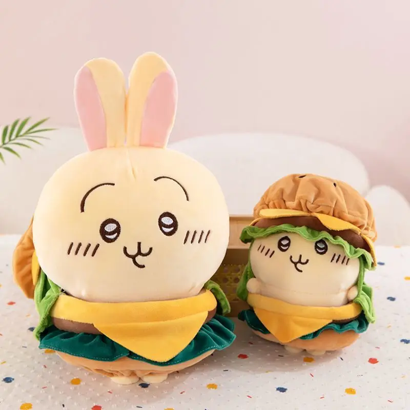 Creative New Chiikawa Big Mac burger Plush Toy Cute Hachiware USAGI Plush Doll Stuffed Kawaii Anime Figure For Kid Girl Gift
Creative New Chiikawa Big Mac burger Plush Toy Cute Hachiware USAGI Plush Doll Stuffed Kawaii Anime Figure For Kid Girl Gift