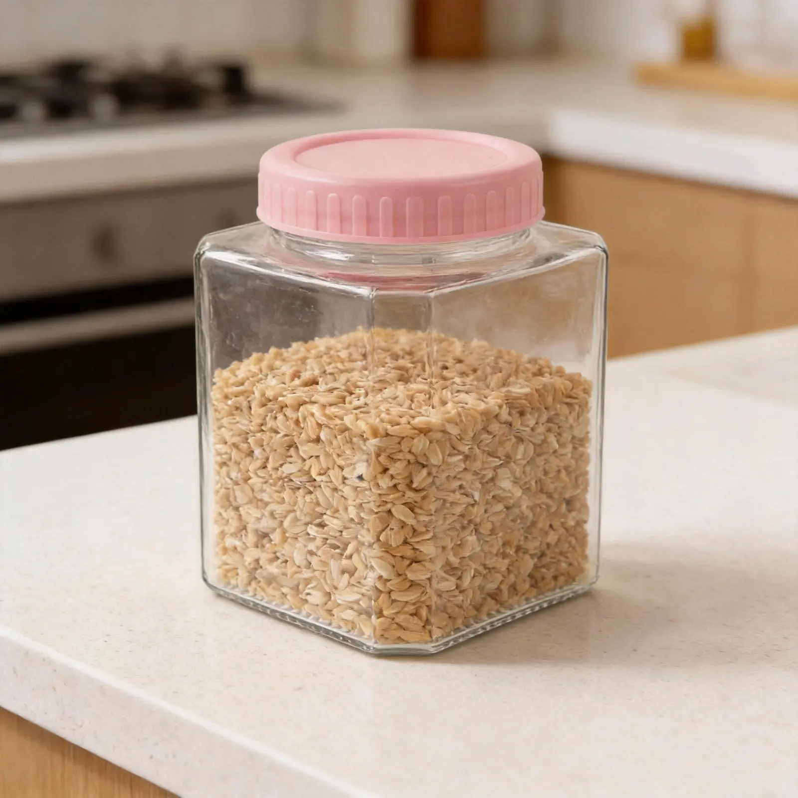 4Pcs Glass Food Canister Airtight Storage Jars Transparent Kitchen Pantry Organizers Coffee Bean Snack Biscuit Flour Sugar
4Pcs Glass Food Canister Airtight Storage Jars Transparent Kitchen Pantry Organizers Coffee Bean Snack Biscuit Flour Sugar