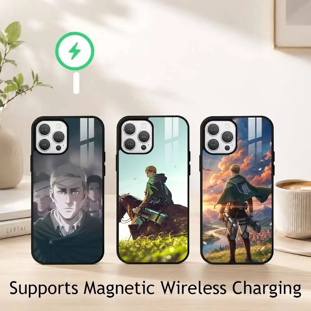 Attack on Titan Erwin Smith Phone Case For iPhone17,16,15,14,13,12,11 Plus,Pro Allows magnetic wireless charging
Attack on Titan Erwin Smith Phone Case For iPhone17,16,15,14,13,12,11 Plus,Pro Allows magnetic wireless charging
