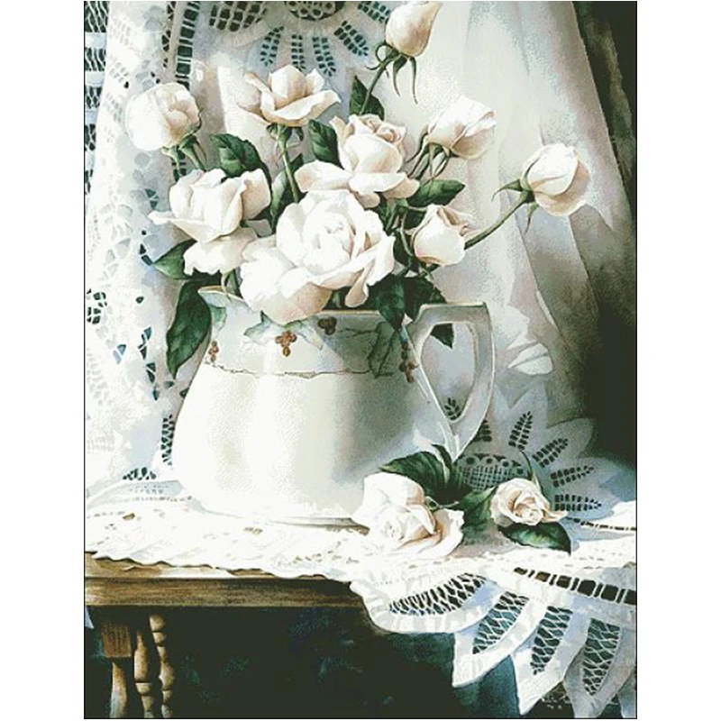 HC1749 Cross Stitch Kits Stich Embroidery Cross-stitch Complete Kit Needle Arts & Craft Hobby Needlework Flower Package Hobby
HC1749 Cross Stitch Kits Stich Embroidery Cross-stitch Complete Kit Needle Arts & Craft Hobby Needlework Flower Package Hobby