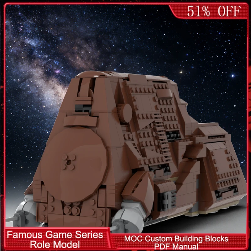 1434 PCS Star Battle Trade Playground MOC Customize Modular Building Block Popular Model Creative Design DIY Holiday Toy Gifts
1434 PCS Star Battle Trade Playground MOC Customize Modular Building Block Popular Model Creative Design DIY Holiday Toy Gifts