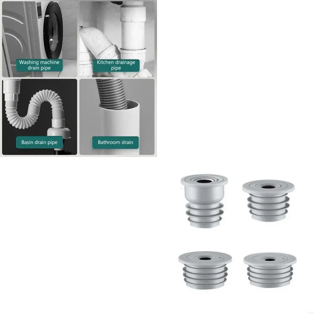 Силиконовая заглушка, канализационное уплотнительное кольцо, универсальный соединитель для труб для ванной комнаты и кухни
Силиконовая заглушка, канализационное уплотнительное кольцо, универсальный соединитель для труб для ванной комнаты и кухни
