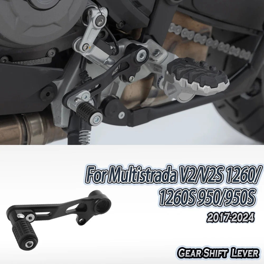 For Multistrada V2 950 950S 1260 1260S 2017-2024 Motorcycle Gear Lever Adjustable Clutch Lever Shift Lever Rod Quick Shifter
For Multistrada V2 950 950S 1260 1260S 2017-2024 Motorcycle Gear Lever Adjustable Clutch Lever Shift Lever Rod Quick Shifter