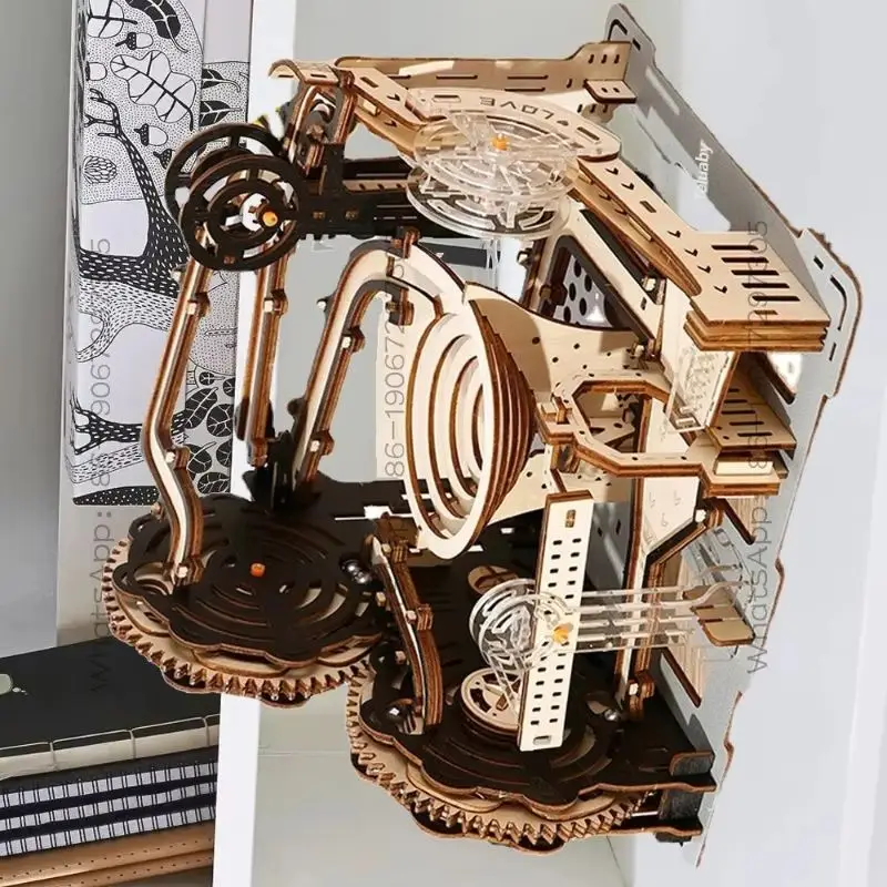 Educational Toys for Adult Kids Gifts Wooden Puzzle Marble Run Set Assemble Mechanical Model Building Kits
Educational Toys for Adult Kids Gifts Wooden Puzzle Marble Run Set Assemble Mechanical Model Building Kits