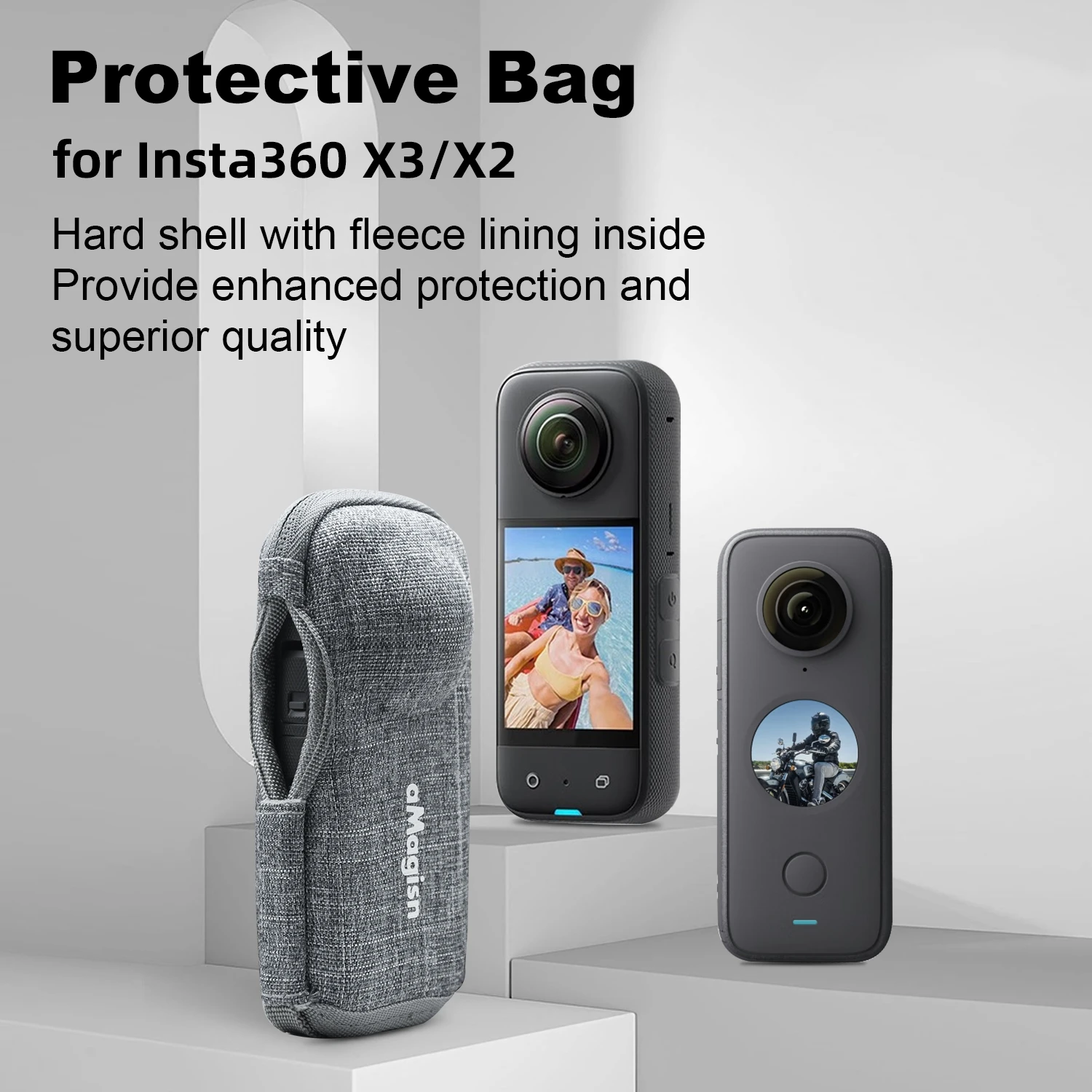 Storage Case for Insta360 X3 Screen Protector Sport Camera Portable Protective Case for Insta 360 X2 Accessories
Storage Case for Insta360 X3 Screen Protector Sport Camera Portable Protective Case for Insta 360 X2 Accessories