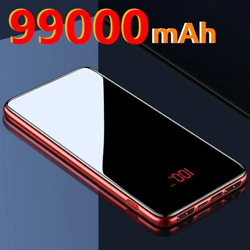 Power Bank 99000mAh Portable Charging Power Bank 10000mAh USB Power Bank External Battery Charger For iPhone Pro Xiaomi Huawei
Power Bank 99000mAh Portable Charging Power Bank 10000mAh USB Power Bank External Battery Charger For iPhone Pro Xiaomi Huawei