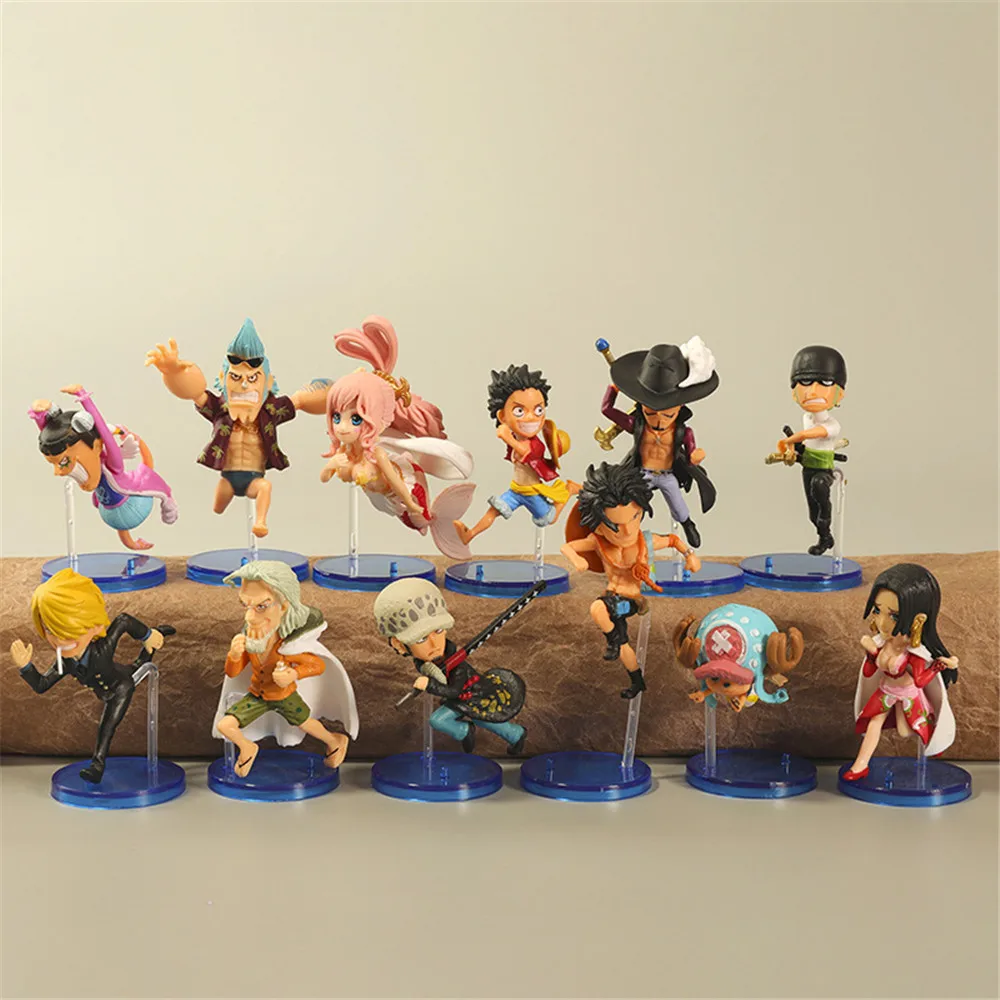 12pcs/set Anime One Piece Monkey D Luffy Portgaz D Ace Zoro Boa Hancock PVC Action Figure Game Statue Model Kids Toys Doll Gifts
12pcs/set Anime One Piece Monkey D Luffy Portgaz D Ace Zoro Boa Hancock PVC Action Figure Game Statue Model Kids Toys Doll Gifts