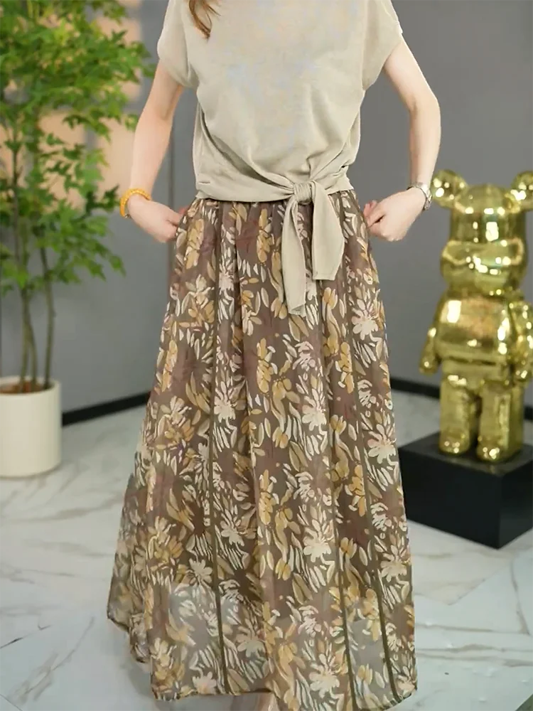 Новая модная универсальная женская юбка миди свободного кроя Slim Fit для женщин среднего возраста, больших размеров, лето 2024
Новая модная универсальная женская юбка миди свободного кроя Slim Fit для женщин среднего возраста, больших размеров, лето 2024