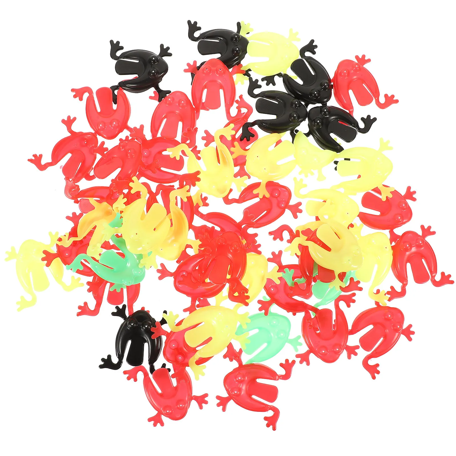 50Pcs Frog Jumping Spring Bouncing Plastic Frogs for Kids Party Favors Colorful Cartoon Pressing Game Fun Plastic Frogs
50Pcs Frog Jumping Spring Bouncing Plastic Frogs for Kids Party Favors Colorful Cartoon Pressing Game Fun Plastic Frogs