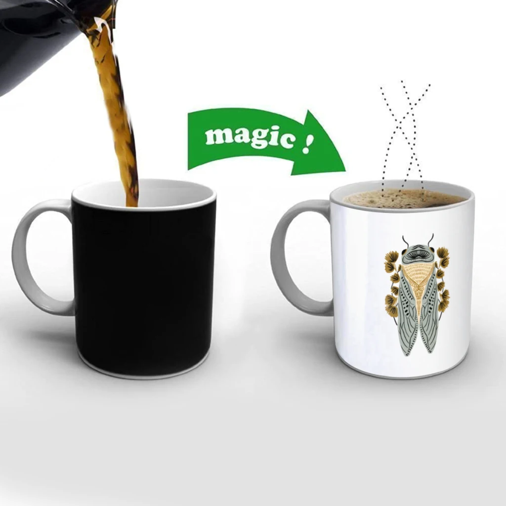 Sage Cicada Creativity Change Color Chang mug Ceramic mug Hot Coffee Cup Breakfast Cup Mug Friend Gift
Sage Cicada Creativity Change Color Chang mug Ceramic mug Hot Coffee Cup Breakfast Cup Mug Friend Gift