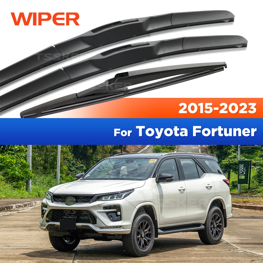 Front & Rear Wiper For Toyota Front & Rear Wiper Fortuner 2015-2023 2016 2017 2018 2019 Wiper Front&Rear Wiper 22"+16"+12"
Front & Rear Wiper For Toyota Front & Rear Wiper Fortuner 2015-2023 2016 2017 2018 2019 Wiper Front&Rear Wiper 22"+16"+12"