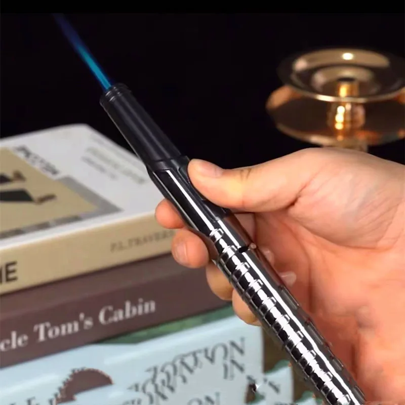 Longue Bande распылитель Turbo Blue Flame газовая зажигалка кухонные аксессуары для курения ветрозащитные ювелирные изделия для барбекю сварочные зажигалки
Longue Bande распылитель Turbo Blue Flame газовая зажигалка кухонные аксессуары для курения ветрозащитные ювелирные изделия для барбекю сварочные зажигалки