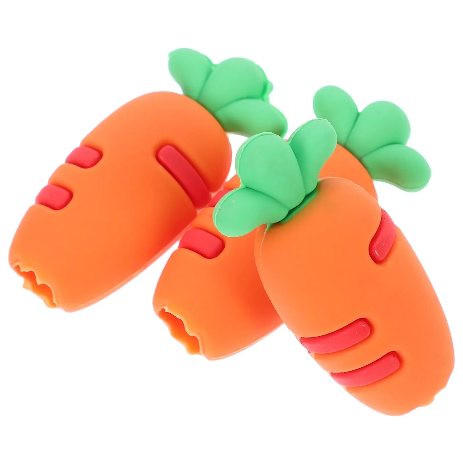 3PCS Carrot Pen Caps Pencil Toppers Decorative Covers Kawaii Holder Extender Soft Silicone Dirt Breakage Bright Colors
3PCS Carrot Pen Caps Pencil Toppers Decorative Covers Kawaii Holder Extender Soft Silicone Dirt Breakage Bright Colors
