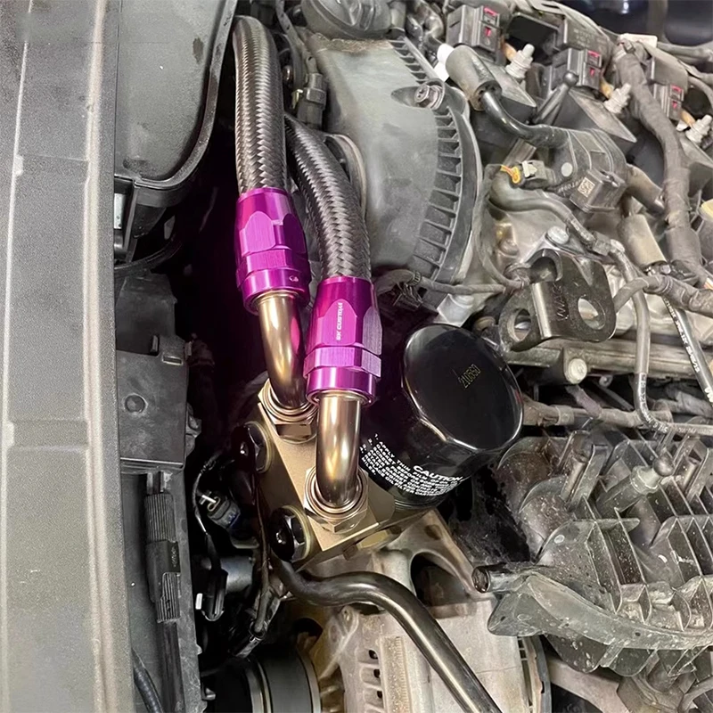 Oil Radiator Kit Engine Thermostatic Cooler Kit Suitable for Volkswagen Audi Skoda Third Generation EA888 Engine
Oil Radiator Kit Engine Thermostatic Cooler Kit Suitable for Volkswagen Audi Skoda Third Generation EA888 Engine