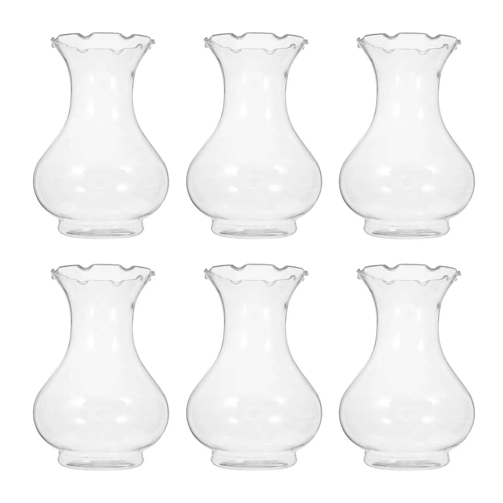 6Pcs Clear Plastic Vase Transparent Modern Flower Container Lightweight Durable Easy for Home Office Decor
6Pcs Clear Plastic Vase Transparent Modern Flower Container Lightweight Durable Easy for Home Office Decor