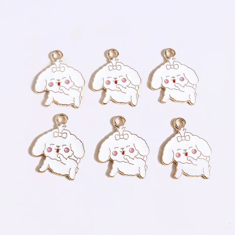 Duarte 20Pcs/Lot Cartoon Animal Puppy Charms Enamel Dog Charms Pendants for Jewelry Making DIY Necklaces Earrings Accessories
Duarte 20Pcs/Lot Cartoon Animal Puppy Charms Enamel Dog Charms Pendants for Jewelry Making DIY Necklaces Earrings Accessories