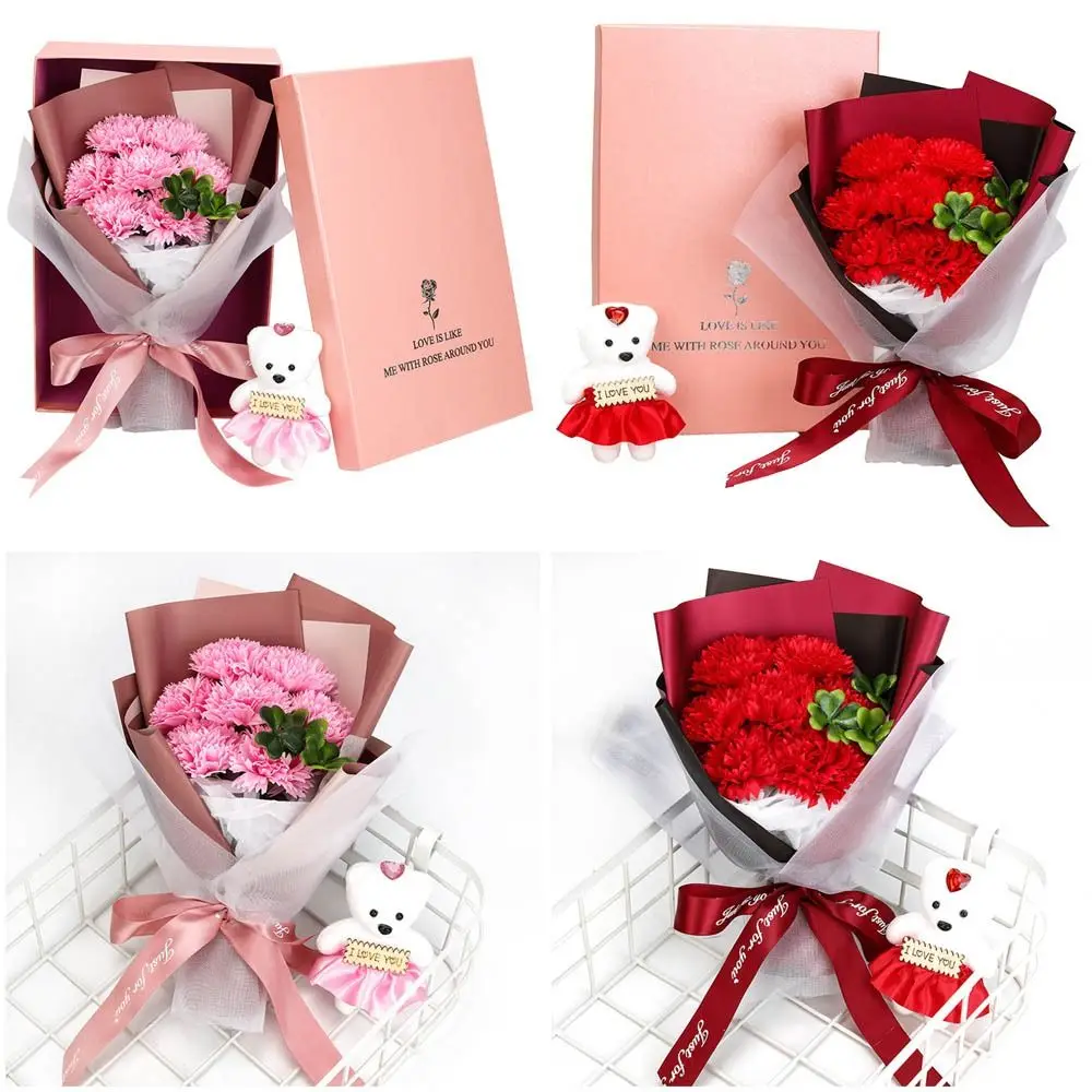 New 7 Heads Flowers Rose Bouquet Artificial Hand Holding Soap Flower Artificial Flowers Mother's Day
New 7 Heads Flowers Rose Bouquet Artificial Hand Holding Soap Flower Artificial Flowers Mother's Day