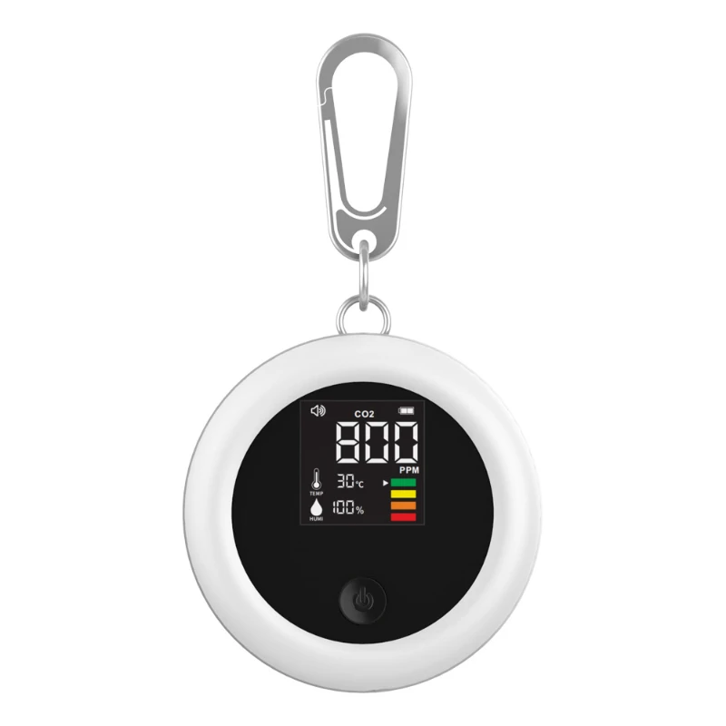Carbon Dioxide Detector Portable Temperature Hygrometer Air Quality Monitoring Carbon Dioxide Monitoring Wholesale
Carbon Dioxide Detector Portable Temperature Hygrometer Air Quality Monitoring Carbon Dioxide Monitoring Wholesale