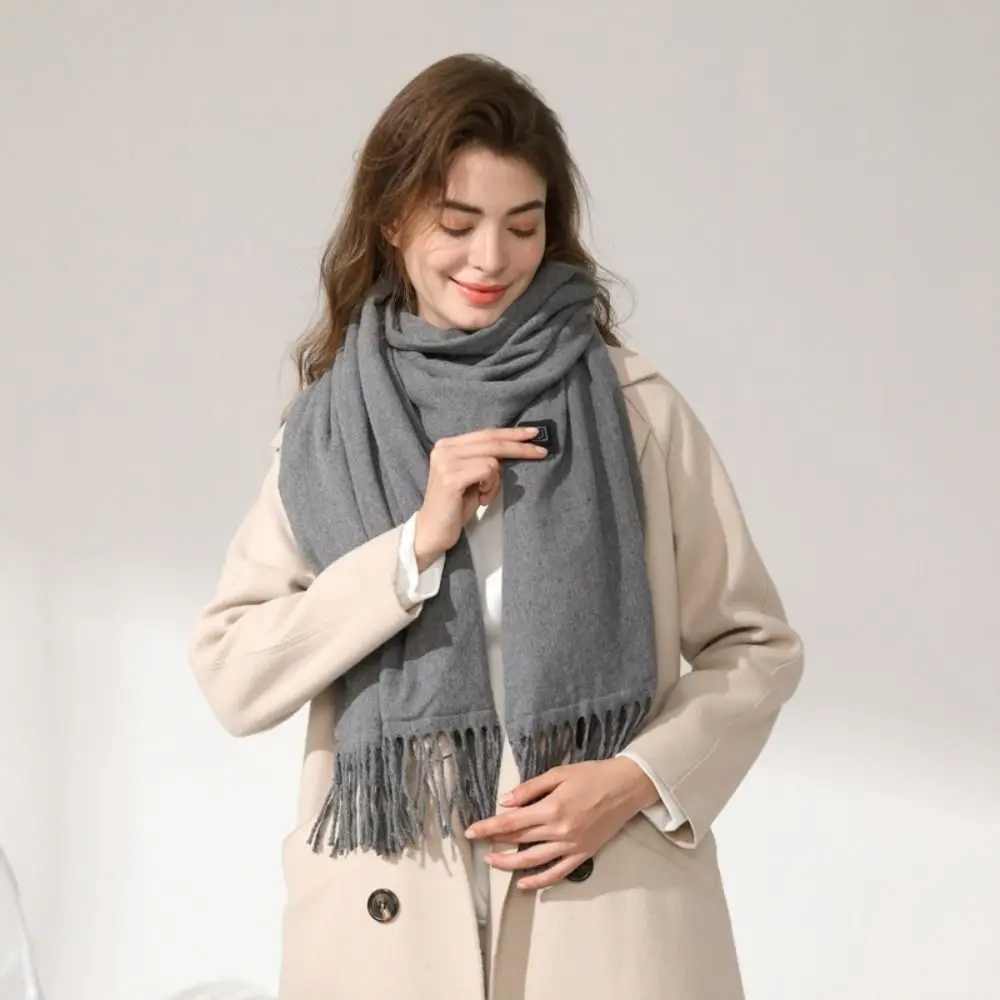 USB Charging Electric Heated Scarf Rechargeable Adjustable Temperature Electric Winter Warmer Unisex Creative Neck Warmer
USB Charging Electric Heated Scarf Rechargeable Adjustable Temperature Electric Winter Warmer Unisex Creative Neck Warmer