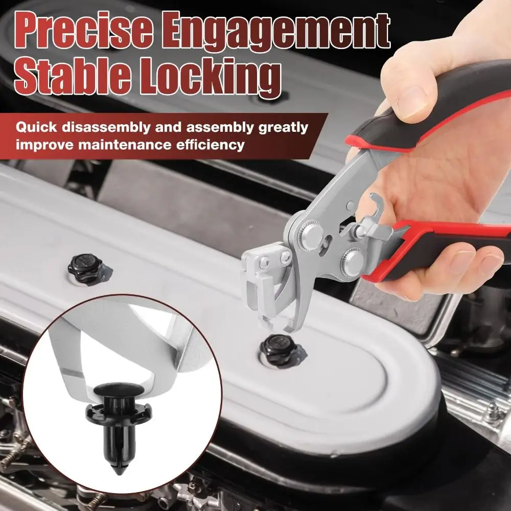 Многофункциональные автомобильные клещи для снятия клипс, эффективный профессиональный инструмент для снятия клипс без повреждений, противоскользящий инструмент для снятия автомобильных панелей
Многофункциональные автомобильные клещи для снятия клипс, эффективный профессиональный инструмент для снятия клипс без повреждений, противоскользящий инструмент для снятия автомобильных панелей