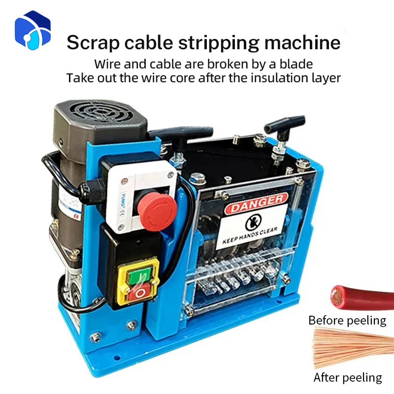 220V/110V 180W Electric Wire Stripping Machine 1-25mm Cable Stripper Copper Peeler For Copper Aluminium Wire Recovery 
220V/110V 180W Electric Wire Stripping Machine 1-25mm Cable Stripper Copper Peeler For Copper Aluminium Wire Recovery