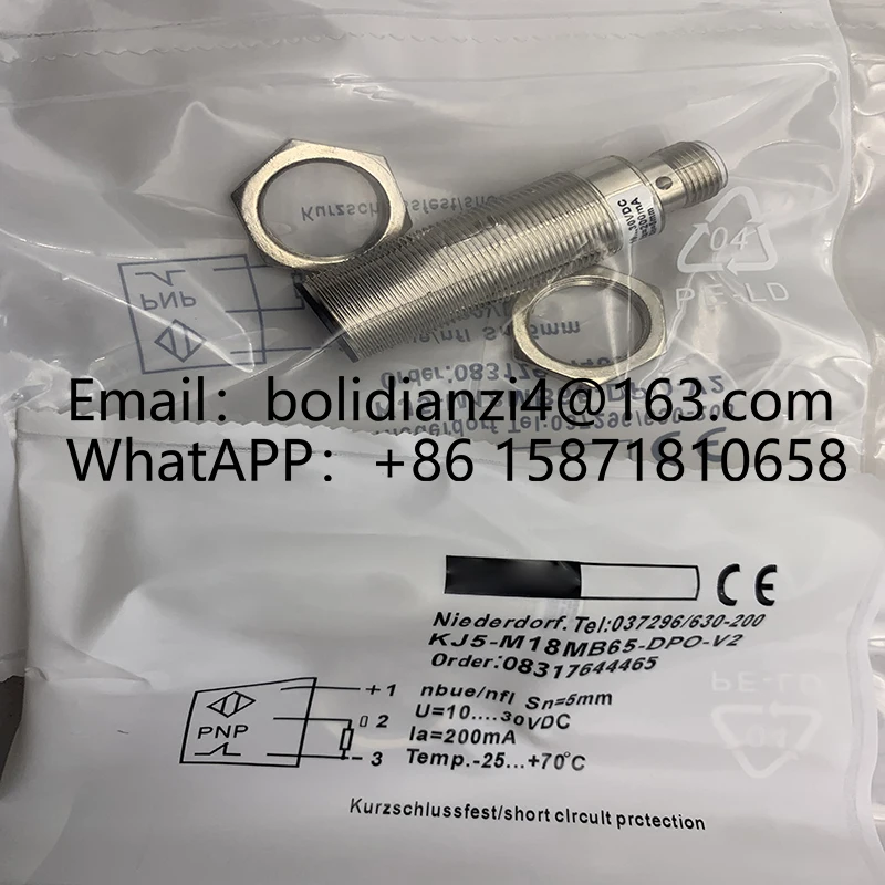 Original sensor KJ8-M18MB50-DPS-X0409 KJ8-M18MB50-DNS-X0409 KJ8-M18MB50-DNS-V2 KJ8-M18MB50-DPS-V2 In stock
Original sensor KJ8-M18MB50-DPS-X0409 KJ8-M18MB50-DNS-X0409 KJ8-M18MB50-DNS-V2 KJ8-M18MB50-DPS-V2 In stock
