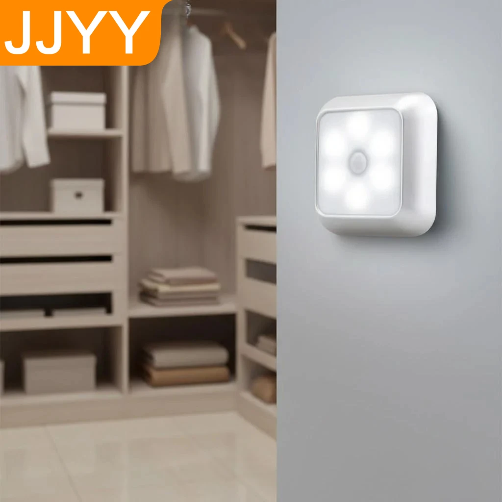 JJYY LED Night Light Sensor Lamp for Wardrobe Bedside Toilet Staircase Bedroom Home Corridor Automatic Dusk to Dawn Lighting
JJYY LED Night Light Sensor Lamp for Wardrobe Bedside Toilet Staircase Bedroom Home Corridor Automatic Dusk to Dawn Lighting