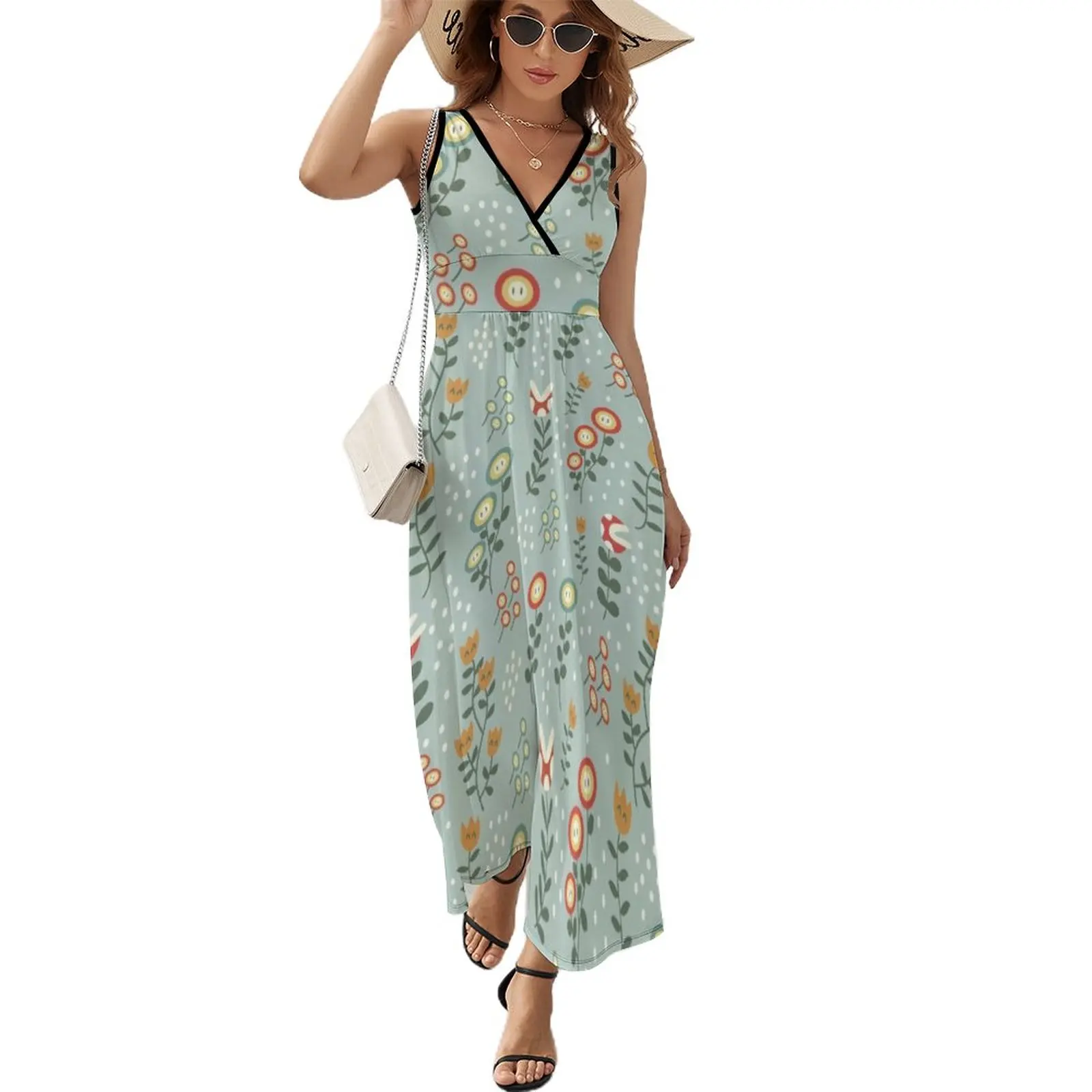 Plumber Floral Pattern Sleeveless Dress summer dresses womens 2024 ladies dresses for women 2024
Plumber Floral Pattern Sleeveless Dress summer dresses womens 2024 ladies dresses for women 2024