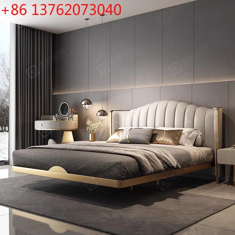Modern Sofa Massage Bed Headboards Human Dog Design Wooden Bed Luxury Bedroom Sleeping Platform Muebles Lounge Suite Furniture
Modern Sofa Massage Bed Headboards Human Dog Design Wooden Bed Luxury Bedroom Sleeping Platform Muebles Lounge Suite Furniture