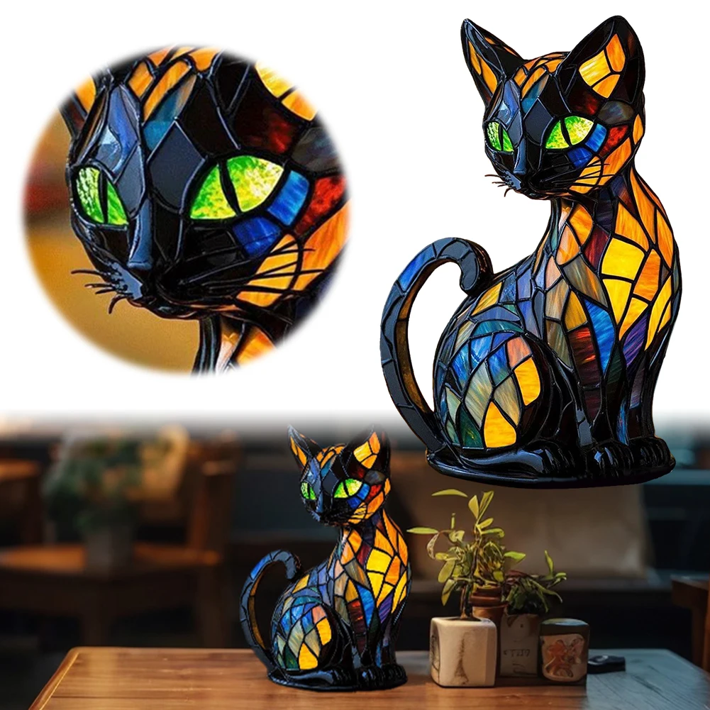 LED Animal Art Night Light Resin Stained Animal Lamp Ornament Heat Resist Cute Animal Themed Table Lamp Fun Gift for Pet Lovers
LED Animal Art Night Light Resin Stained Animal Lamp Ornament Heat Resist Cute Animal Themed Table Lamp Fun Gift for Pet Lovers